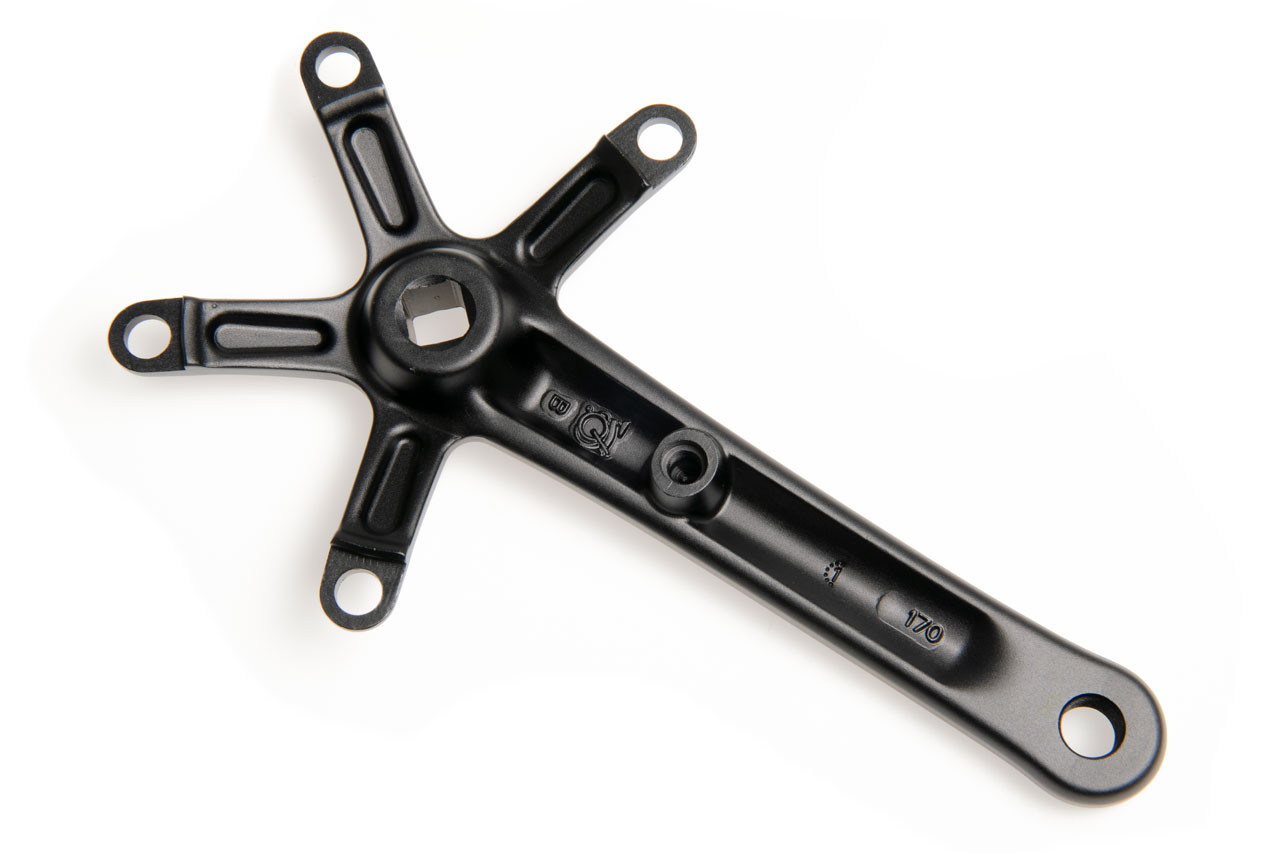 Brompton Black Right Hand Crank For Spider Crankset