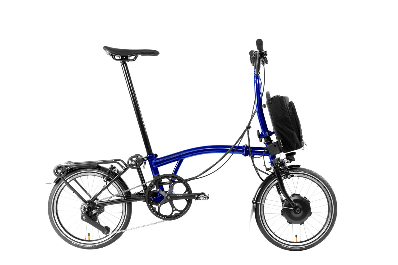 Electric P Line Explore with Roller Frame - 12 Speed Bolt Blue Lacquer Mid