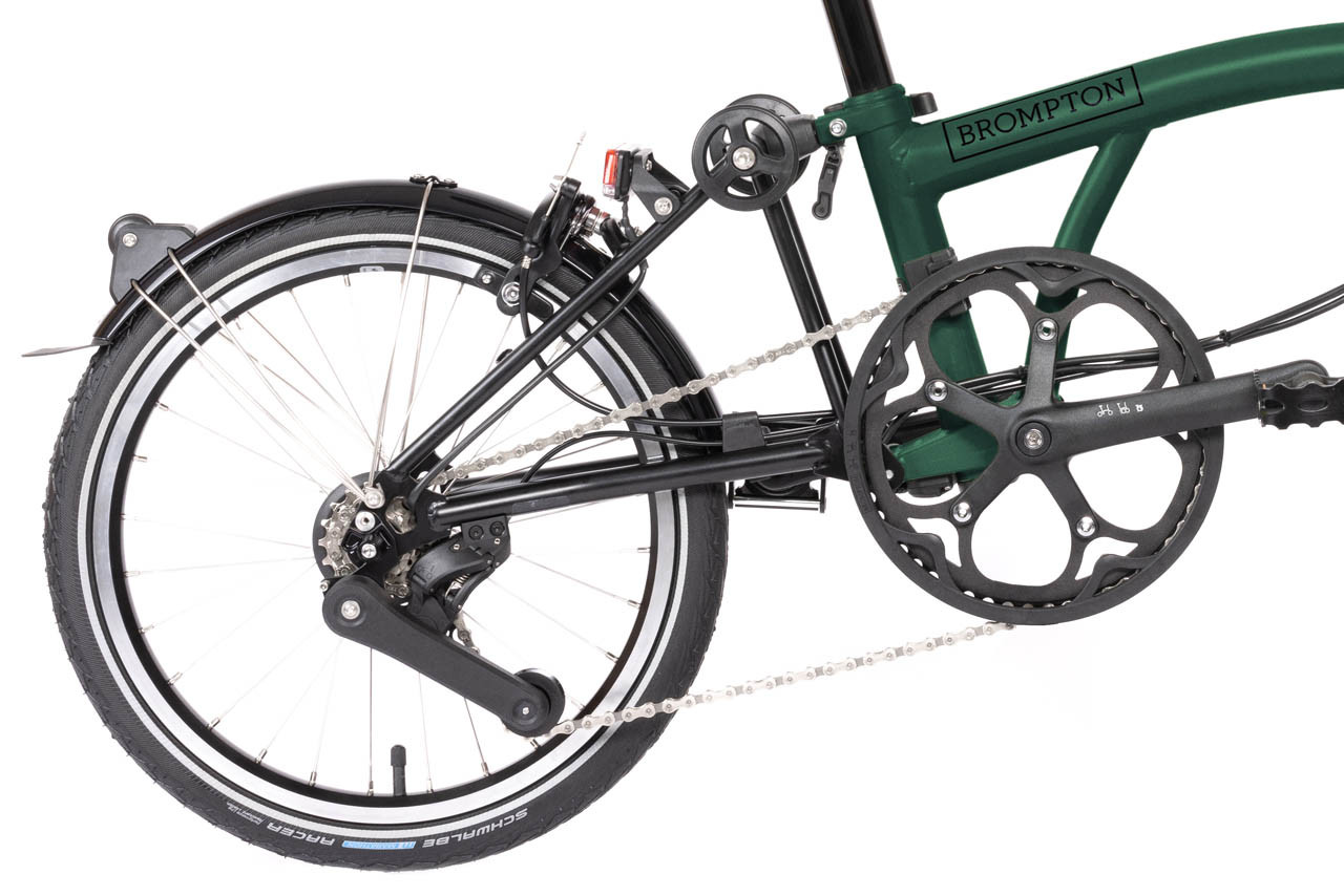 EU Electric C Line Urban Racing Green Mid