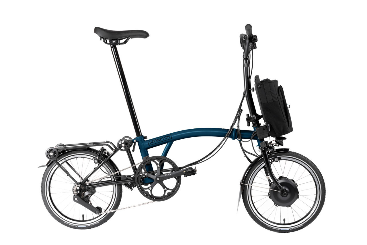 EU Electric C Line Explore with Roller Frame - 12 Speed Ocean Blue