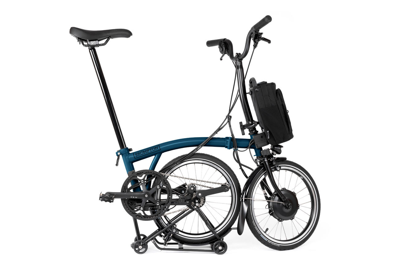 EU Electric C Line Explore with Roller Frame - 12 Speed Ocean Blue
