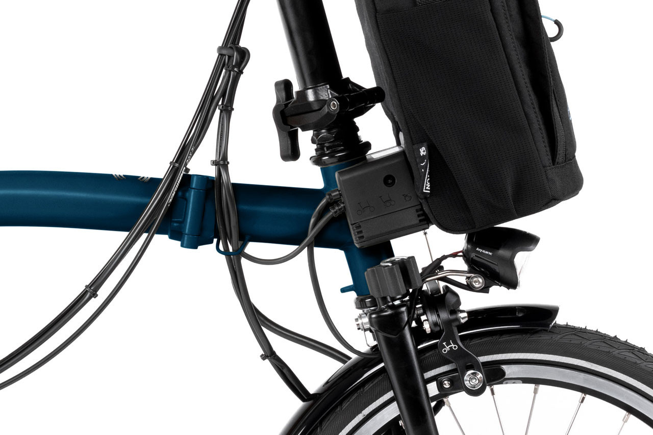 EU Electric C Line Explore with Roller Frame - 12 Speed Ocean Blue