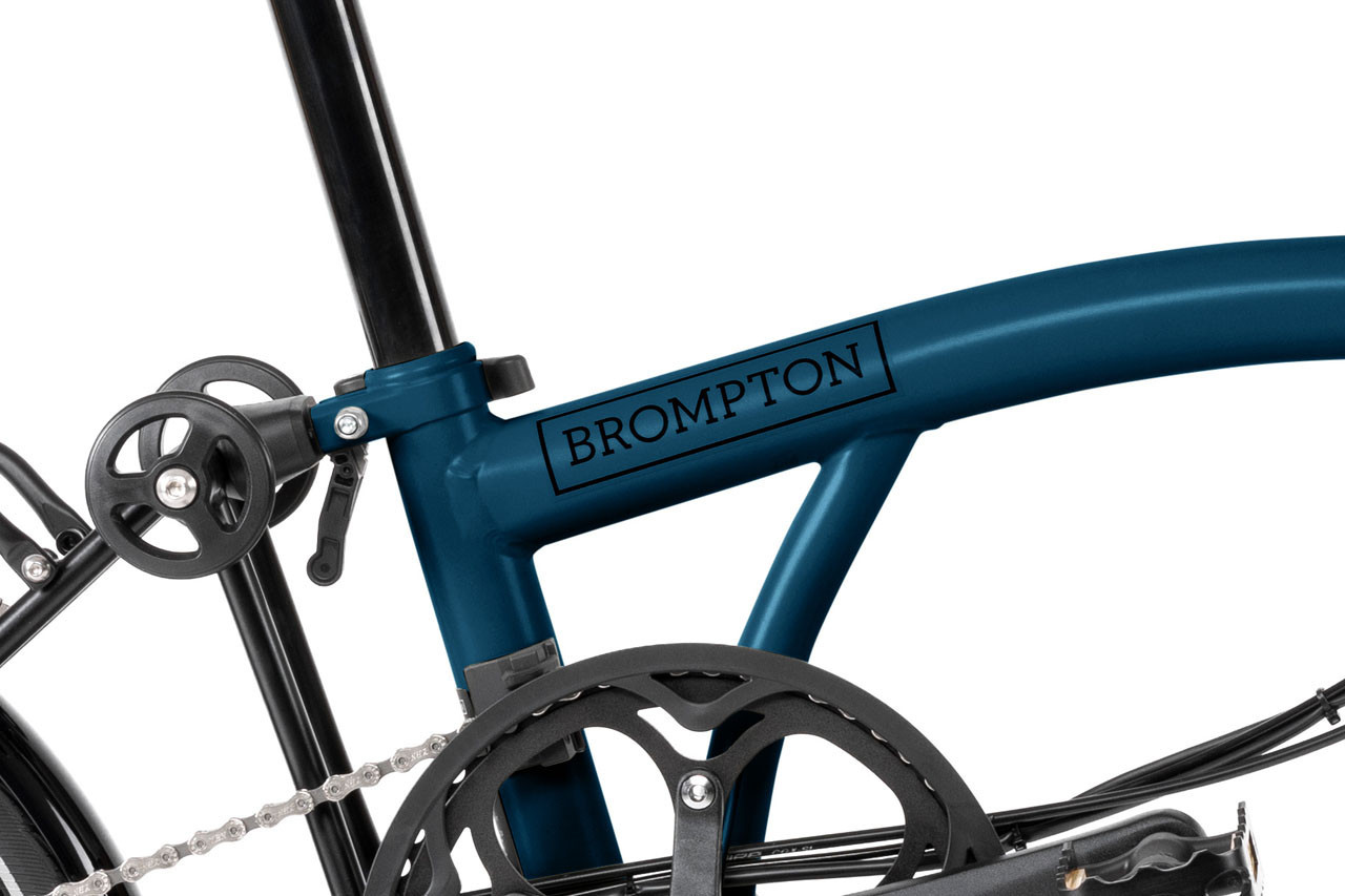 EU Electric C Line Explore with Roller Frame - 12 Speed Ocean Blue