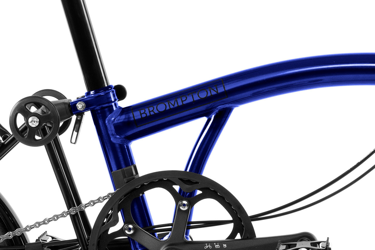 P Line Explore with Roller Frame - 12 Speed Blue Lacquer Low