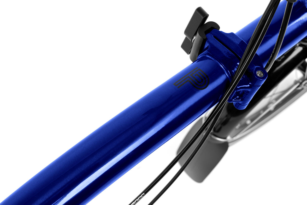 P Line Explore with Roller Frame - 12 Speed Blue Lacquer Mid