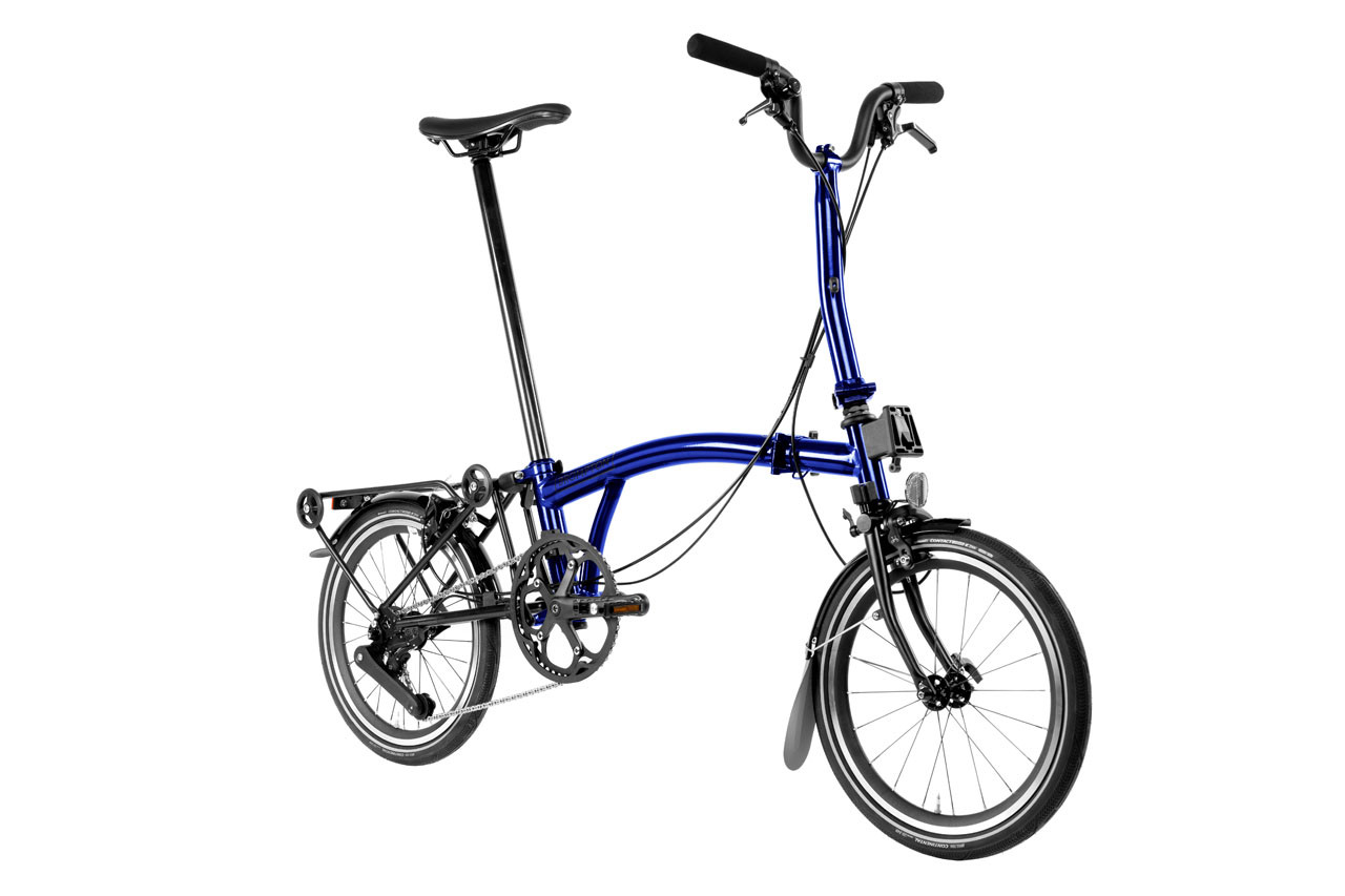 P Line Explore with Roller Frame - 12 Speed Blue Lacquer Mid