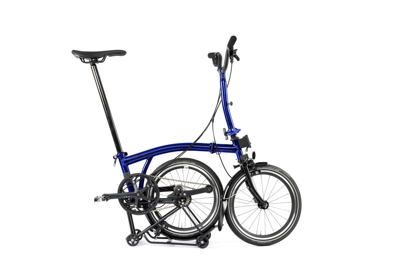 P Line Explore with Roller Frame - 12 Speed Blue Lacquer Mid