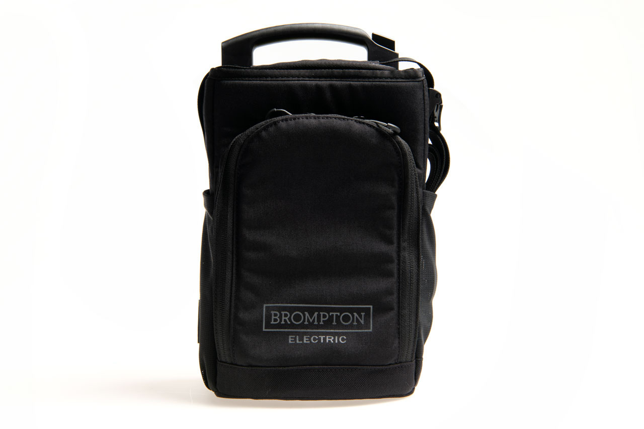 Brompton Electric Bag Small Black And Grey