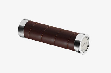 BROOKS　SLENDER LEATHER GRIPS130mm ブラウン新品 Q102229_1__86788.1710249150.