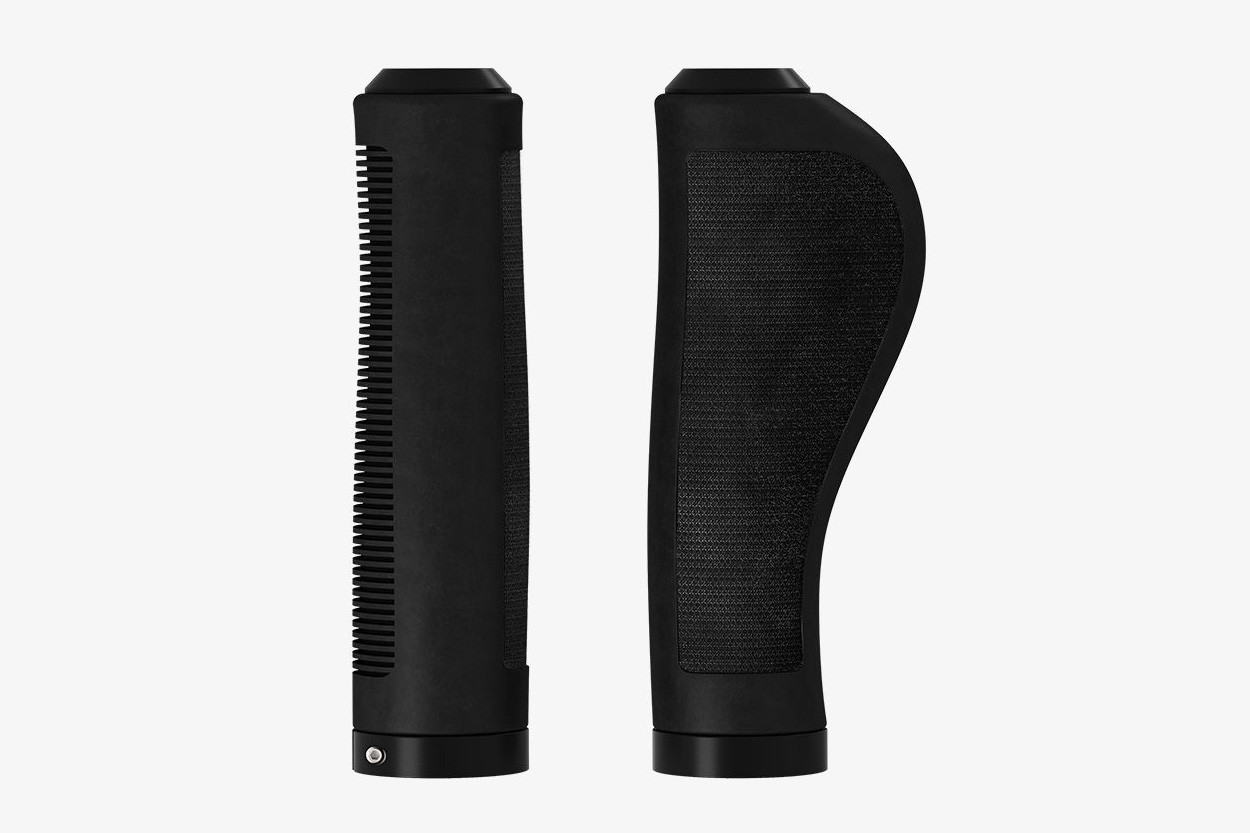 Brooks Ergonomic Rubber Grips - 130 Mm/130 Mm - Black