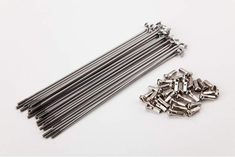 Brompton Spoke Set - 135mm PG 14G - Shimano Hub Dynamo Front Wheel