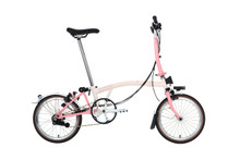 Brompton M6L ピンク C Line Explore - 6 Speed - Cherry Blossom | Brompton USA