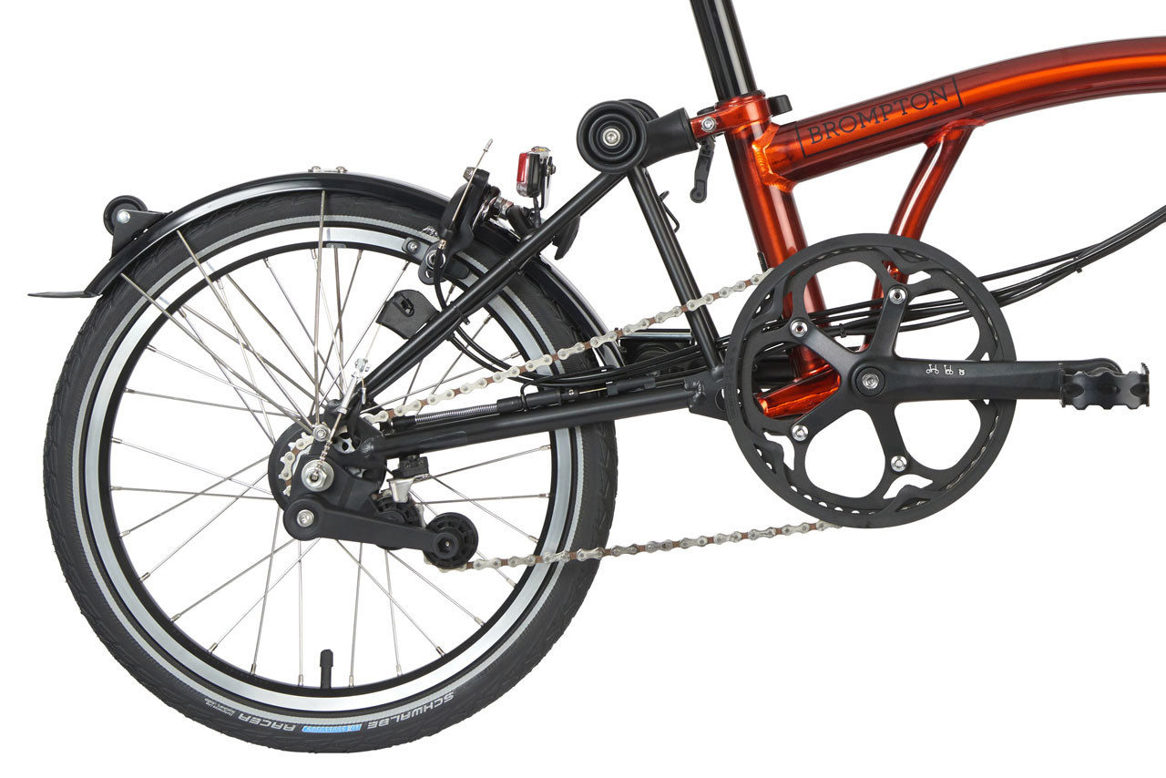 Electric C Line Explore - Flame Lacquer | Brompton USA