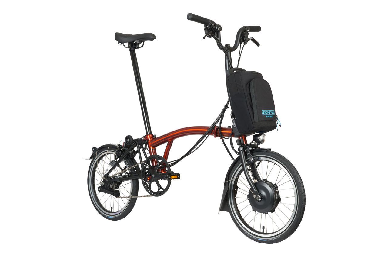 Electric C Line Explore - Flame Lacquer | Brompton USA