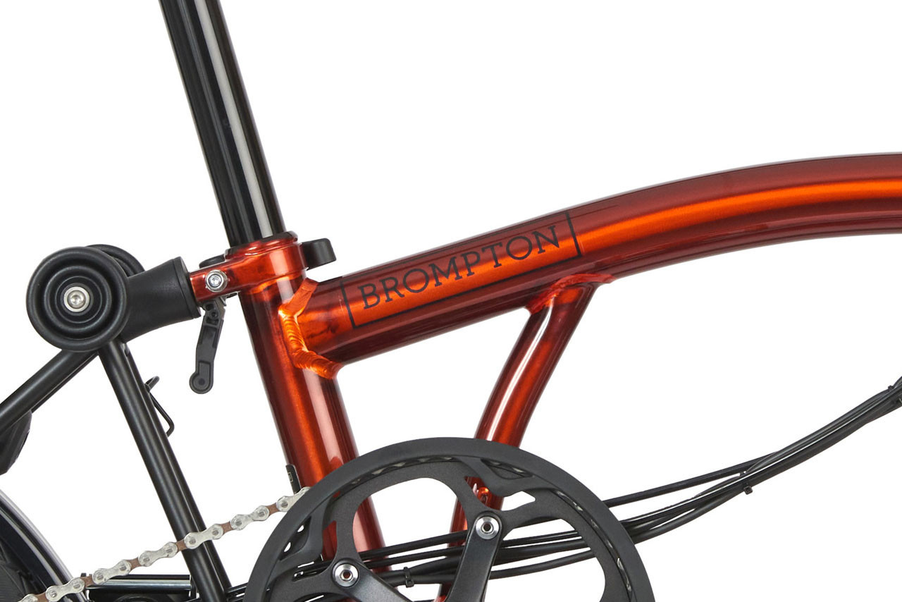 Electric C Line Explore - Flame Lacquer | Brompton USA