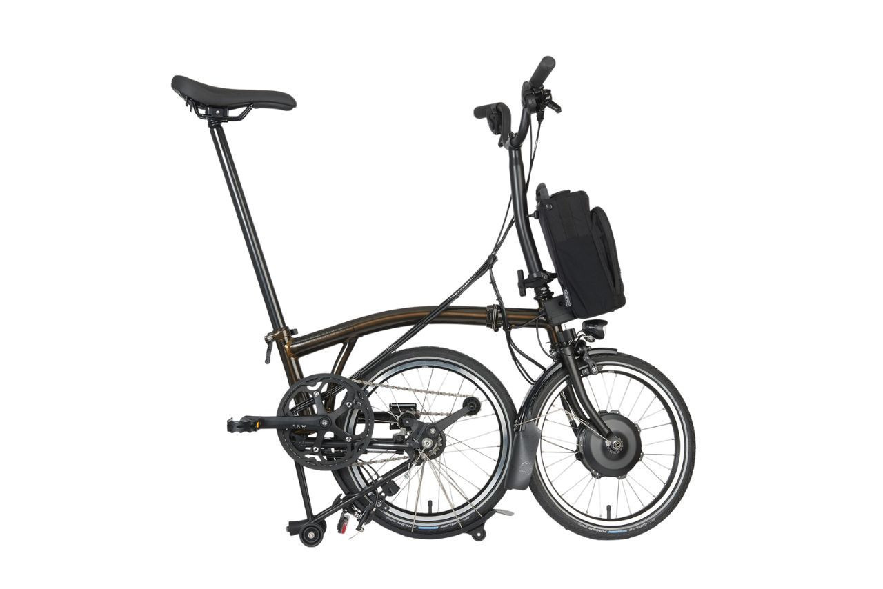 Electric C Line Explore - Black Lacquer | Brompton USA