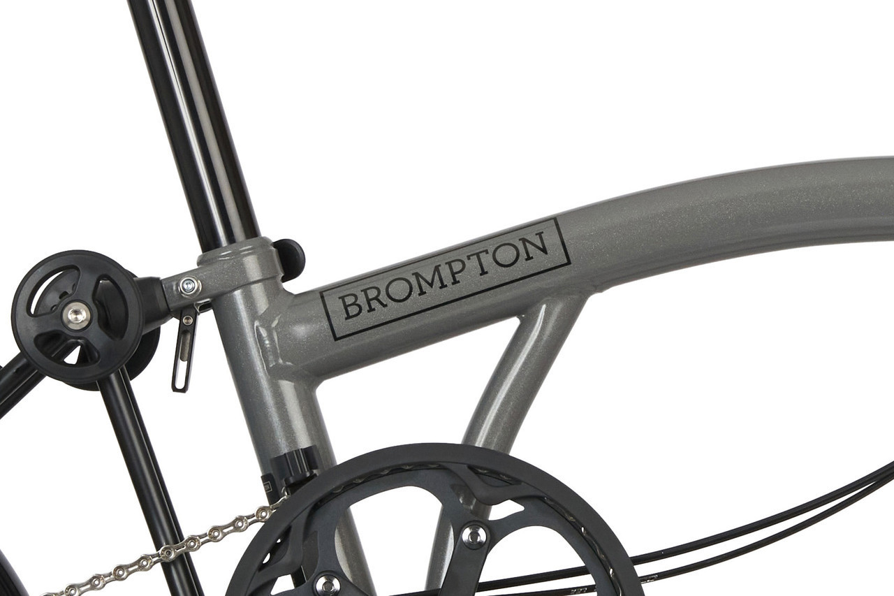 BROMPTON P−LINE ストームグレー Brompton P Line 4 Speed High Handlebar - Storm Grey - J.C.