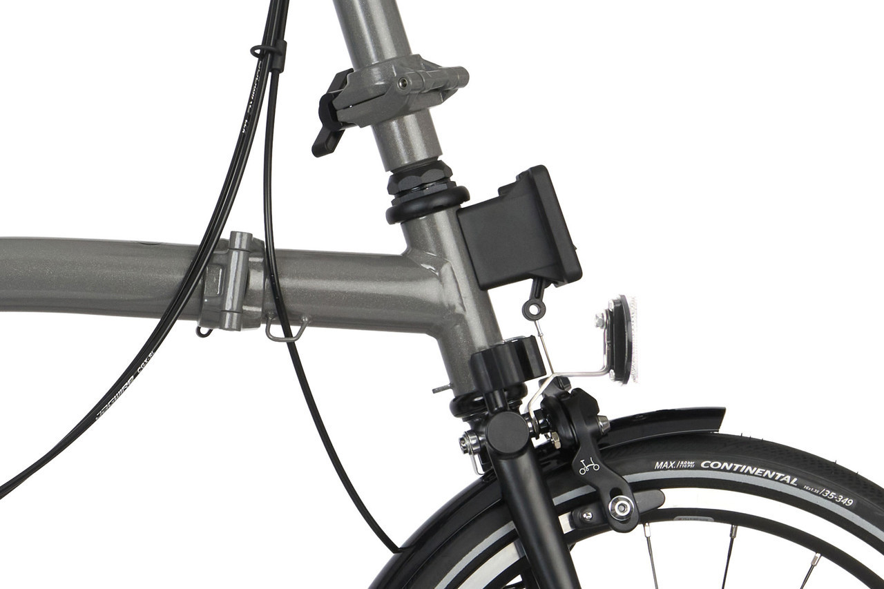 BROMPTON - 絶版カラー！【美品！】BROMPTON P Line ストームグレー P Line Urban - Storm Gray Metallic | Brompton Bicycle USA