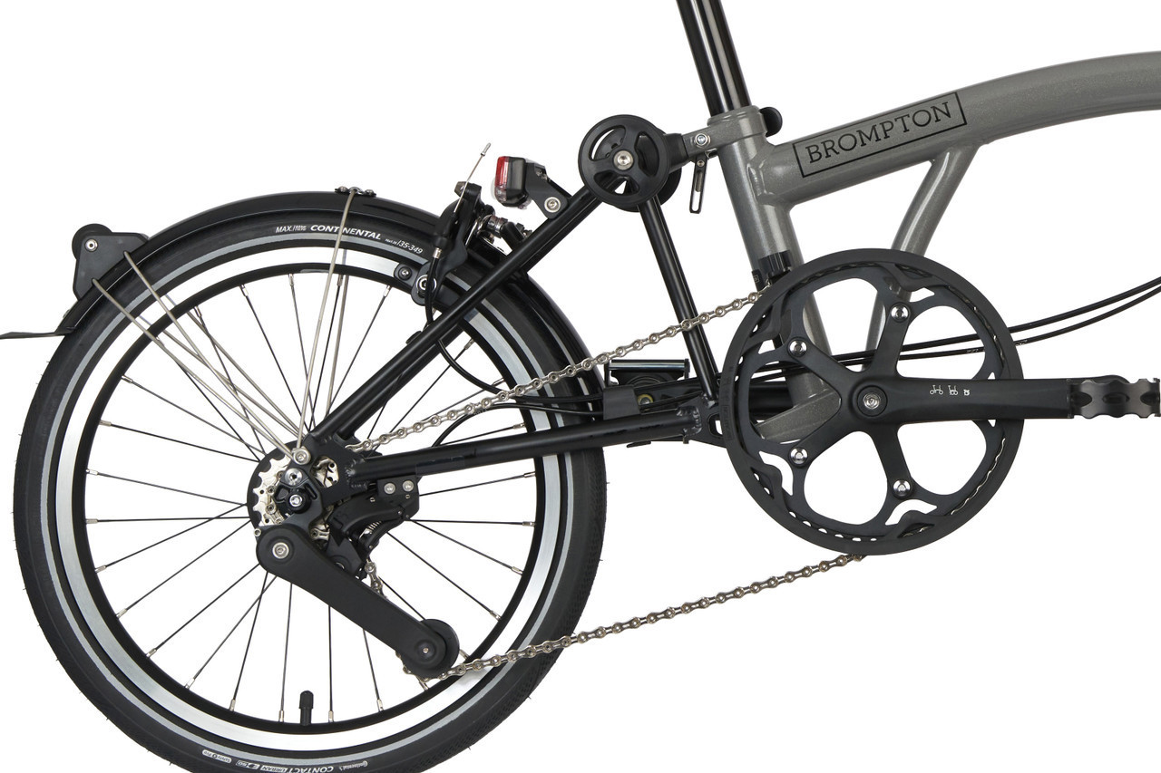 BROMPTON - 絶版カラー！【美品！】BROMPTON P Line ストームグレー P Line Urban - Storm Gray Metallic | Brompton Bicycle USA