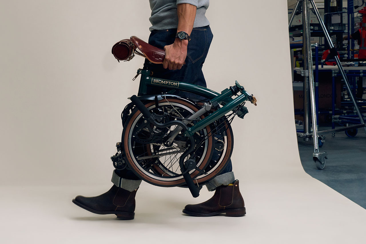 Brompton x Bremont x Cheaney P Line | Brompton Bicycle France