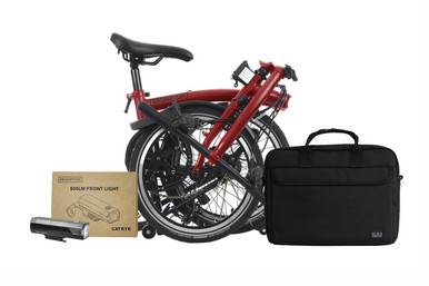 C Line Commuter Kit - House Red | Brompton Bicycle USA
