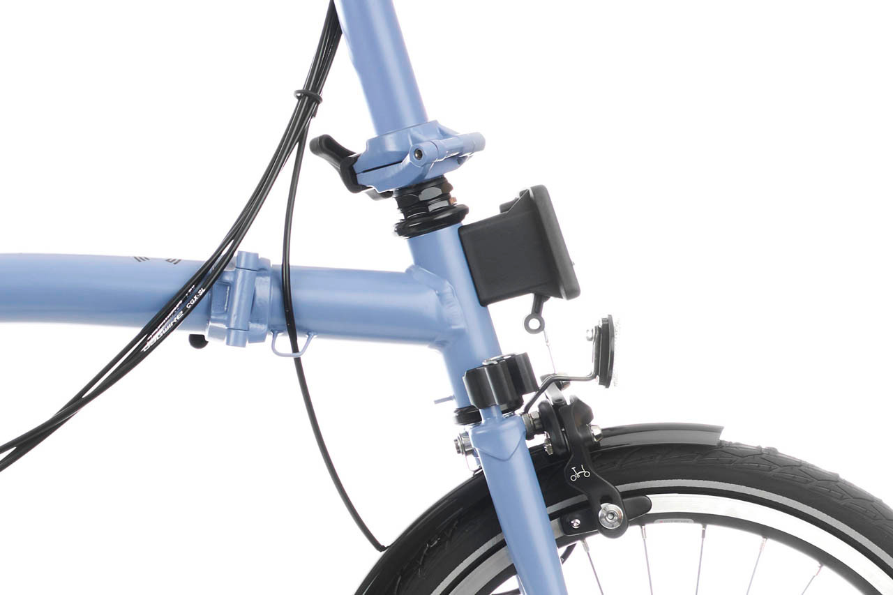 BROMPTON C-LINE S2L クラウドブルー 2023年購入 C Line Commuter Kit - Cloud Blue | Brompton Bicycle USA