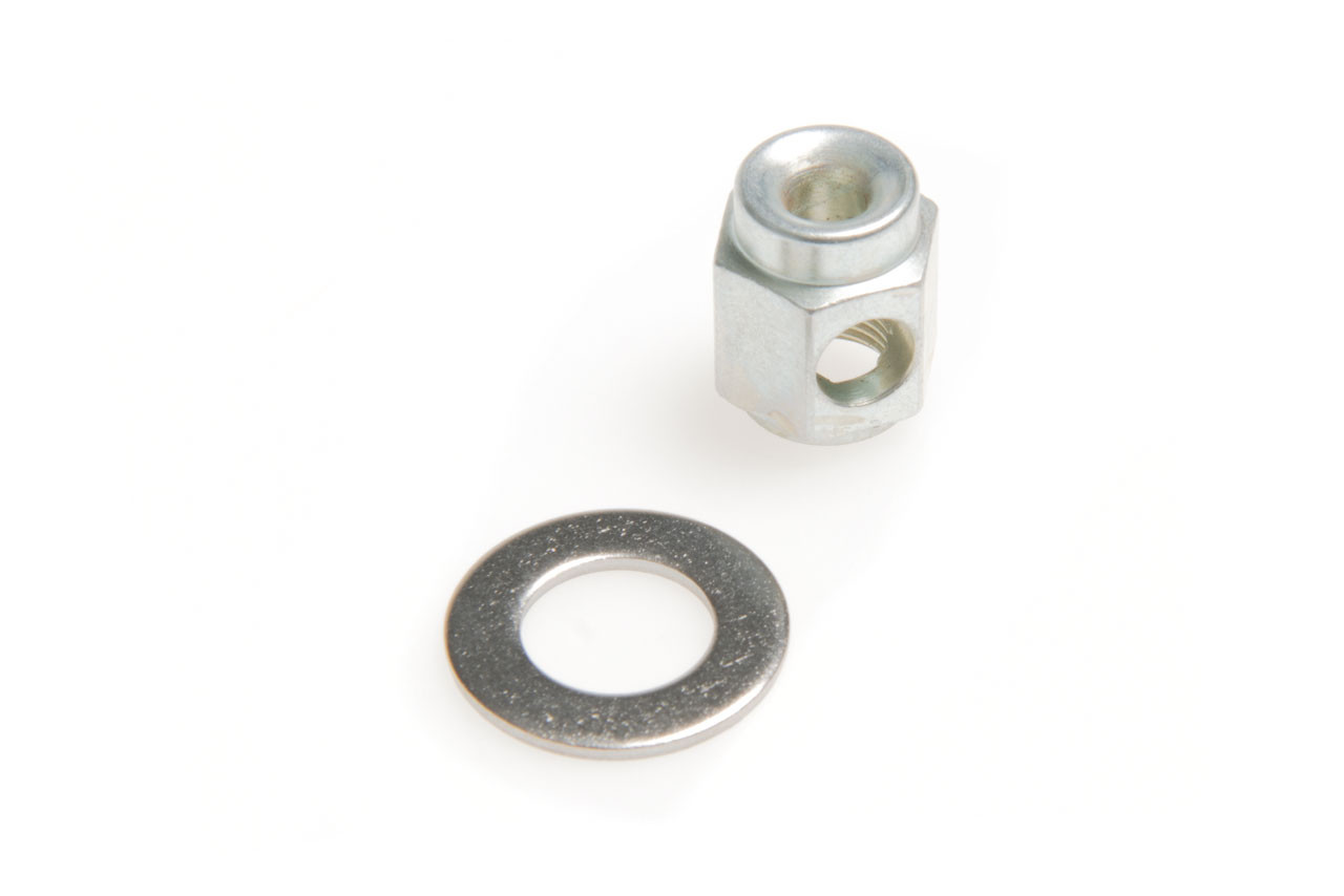 Brompton Chain Tensioner Nut + Washer 3 Speed Sturmey Alloy Shell