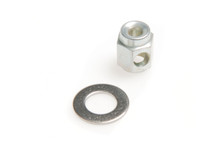 Brompton Chain Tensioner Nut + Washer 3 Speed Sturmey Alloy Shell