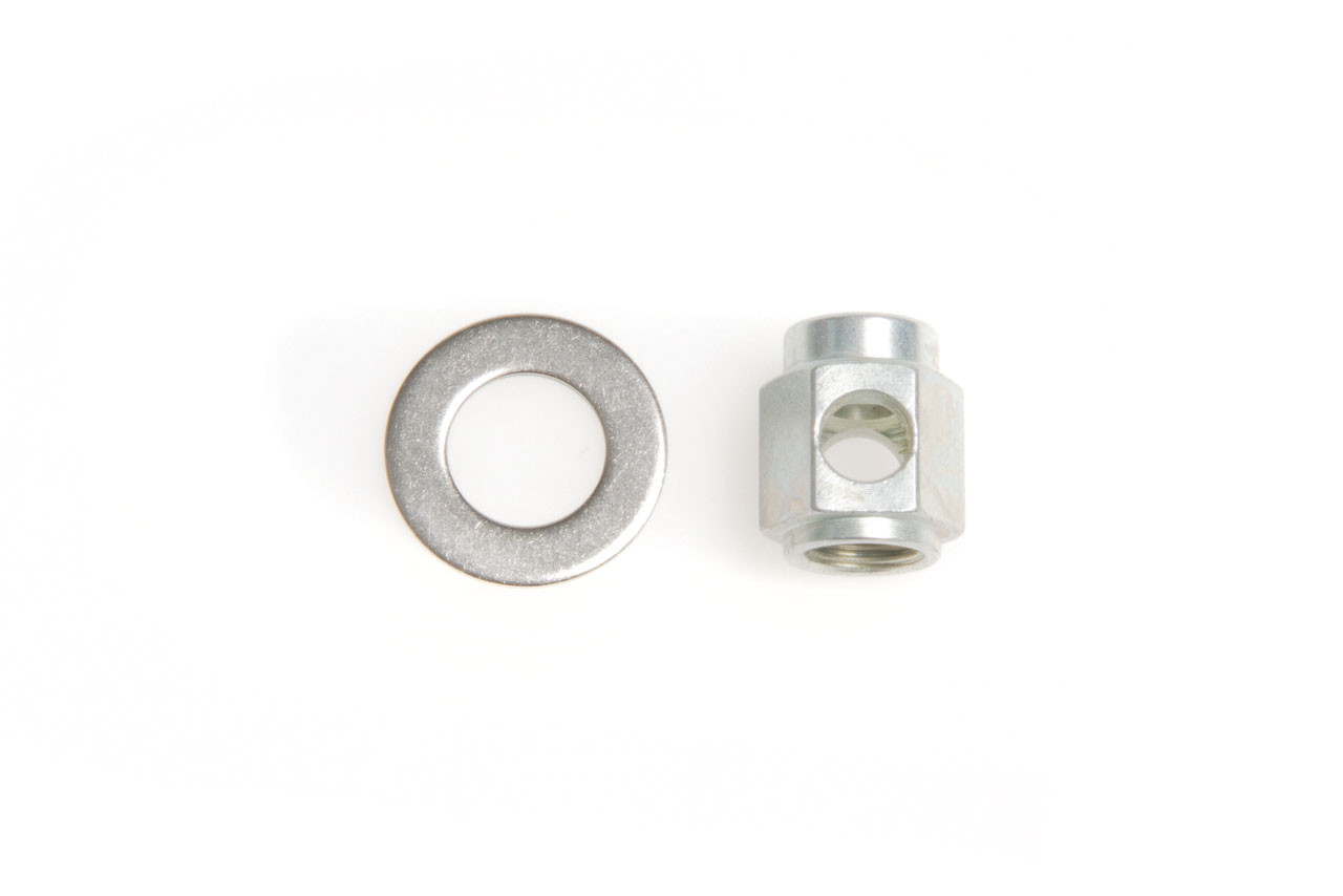 Brompton Chain Tensioner Nut + Washer 3 Speed Sturmey Alloy Shell