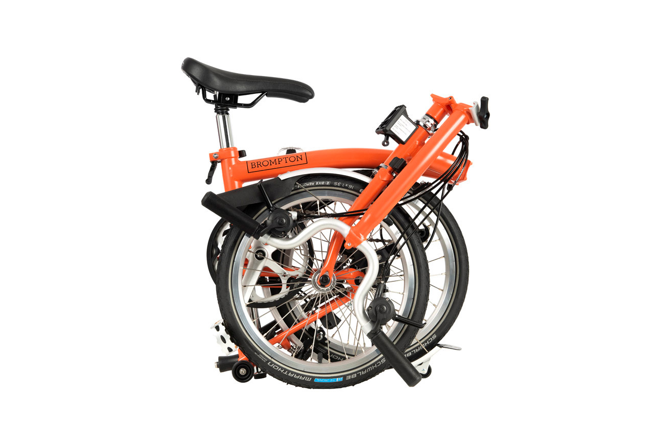 台湾製BROMPTON 元Ｍ3Ｌ 現S3E BROMPTON 「ブロンプトン」 M3R 台湾製 2000年頃 16インチ 折り畳み