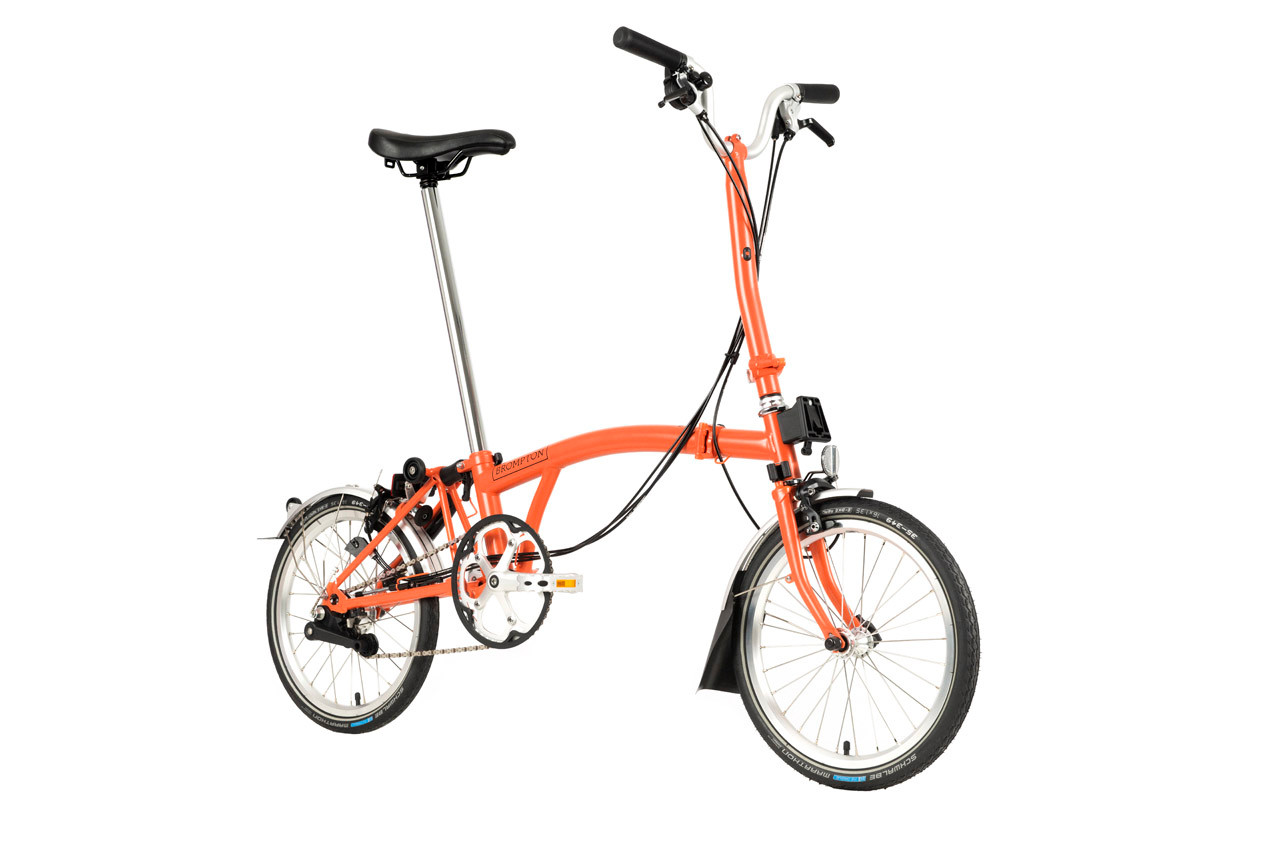 台湾製BROMPTON 元Ｍ3Ｌ 現S3E BROMPTON 「ブロンプトン」 M3R 台湾製 2000年頃 16インチ 折り畳み
