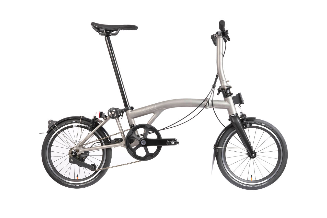BROMPTON T LINE チタン T Line - 4-speed - Renewed - Grade B | Brompton Bicycle USA