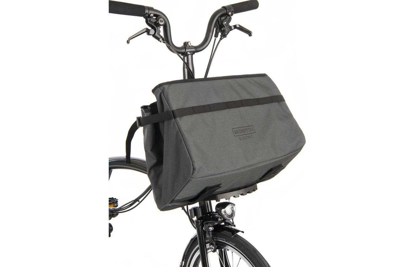 Brompton Electricラージバッグ Brompton Electric Basket Bag | Brompton Bicycle USA