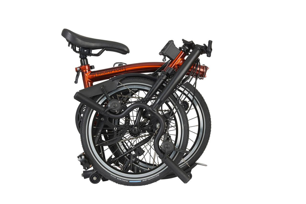 C Line - 6 Speed - Flame Lacquer | Brompton Bicycle USA