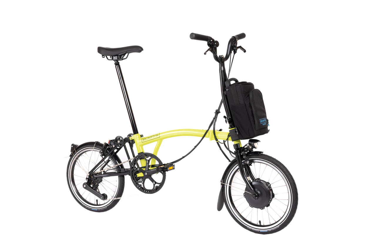 2024 BROMPTON C Line YUZU LIME ブロンプトン Electric C Line Explore - Yuzu Lime | Brompton Bicycle USA