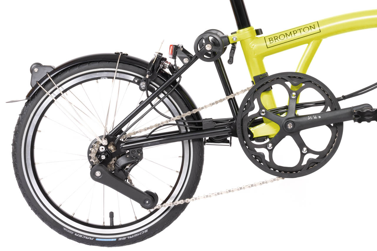 2024 BROMPTON C Line YUZU LIME ブロンプトン Electric C Line Explore - Yuzu Lime | Brompton Bicycle USA
