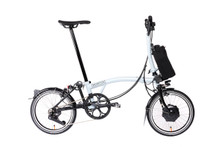 Brompton Electric P Line Urban - Lunar Ice