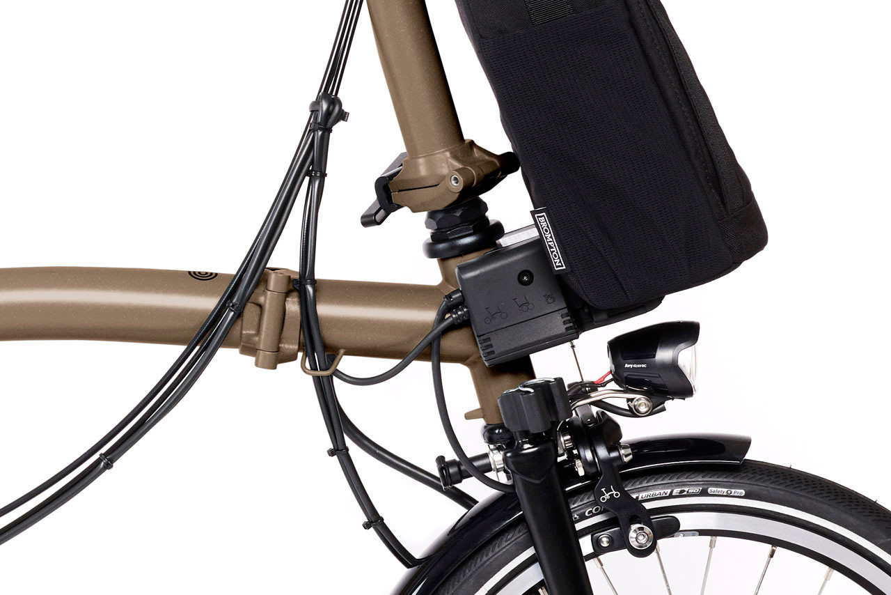 Brompton Electric P Line Urban - Bronze Sky Metallic