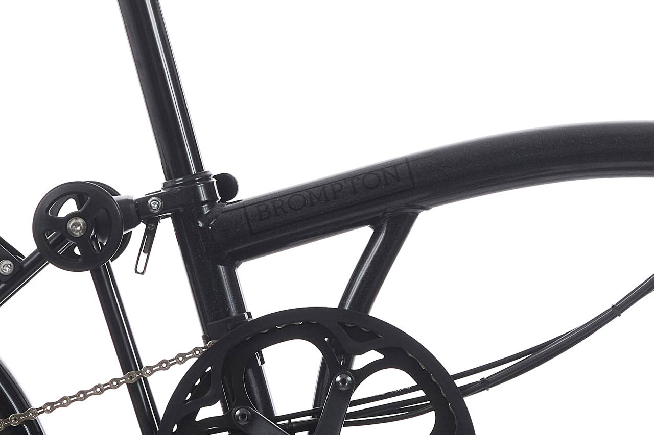 BROMPTON P Line URBAN M4L ミッドナイトブラック Electric P Line - 4 Speed - Midnight Black | Brompton USA
