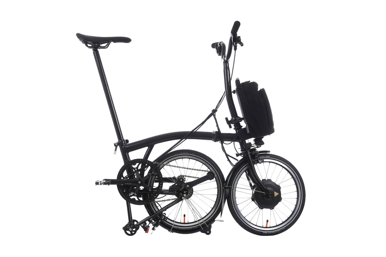 BROMPTON P Line URBAN M4L ミッドナイトブラック Electric P Line - 4 Speed - Midnight Black | Brompton USA