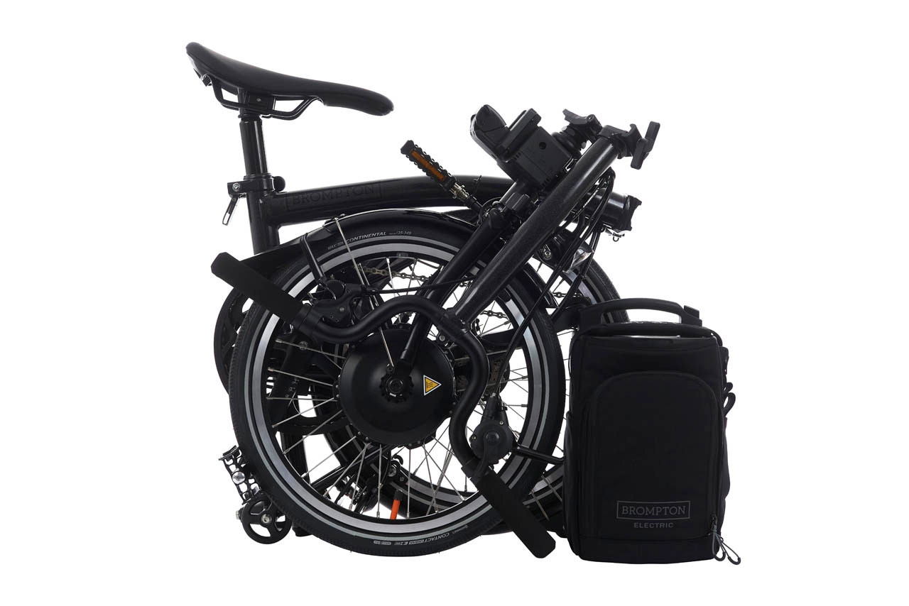 Electric P Line - 4 Speed - Midnight Black | Brompton USA