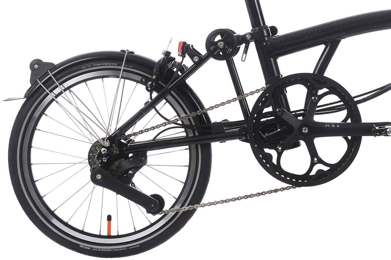 【新品】Brompton P Line Urban 4速 ミッドナイトブラック Electric P Line - 4 Speed - Midnight Black | Brompton USA
