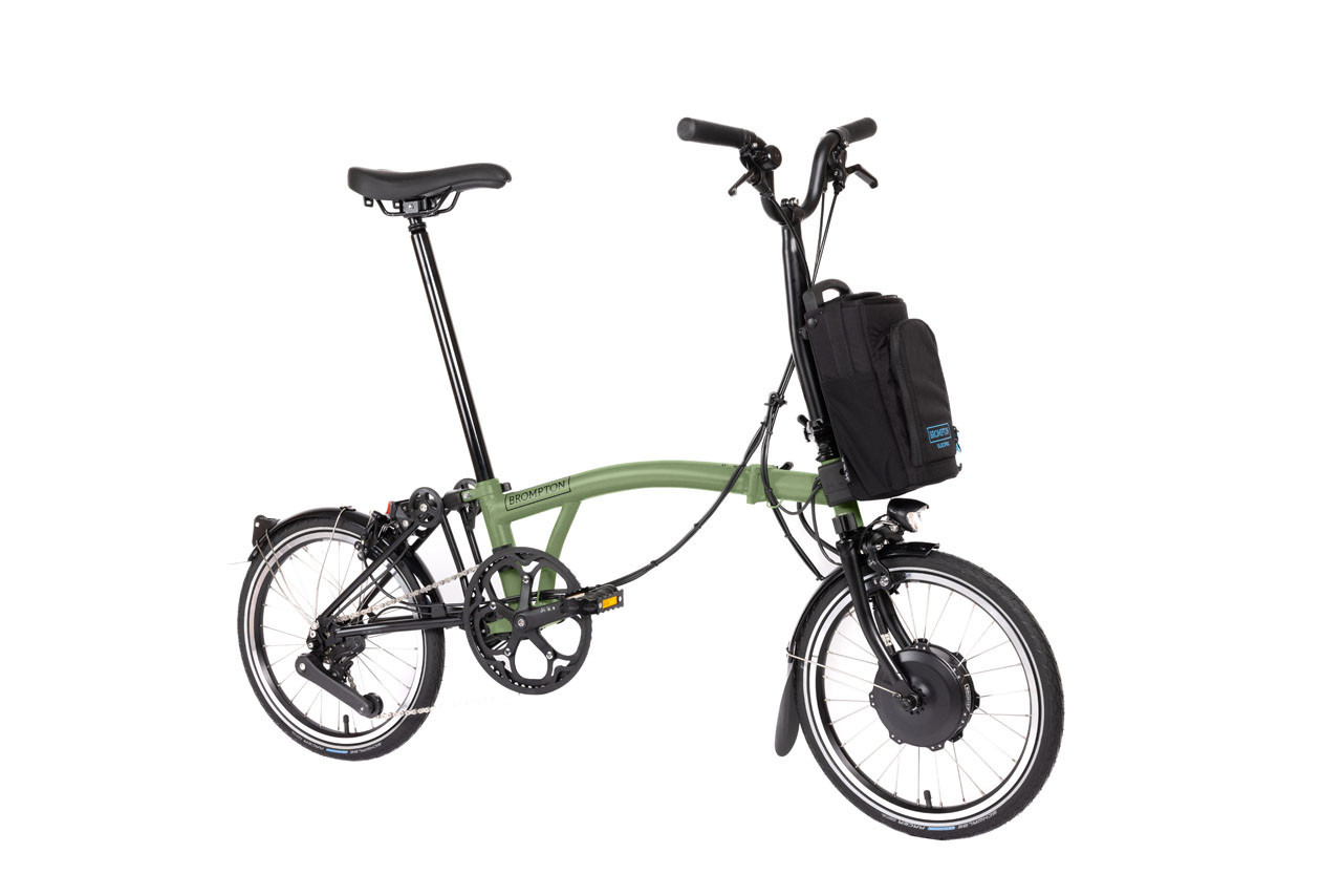 Brompton Electric C Line Explore - Matcha Green