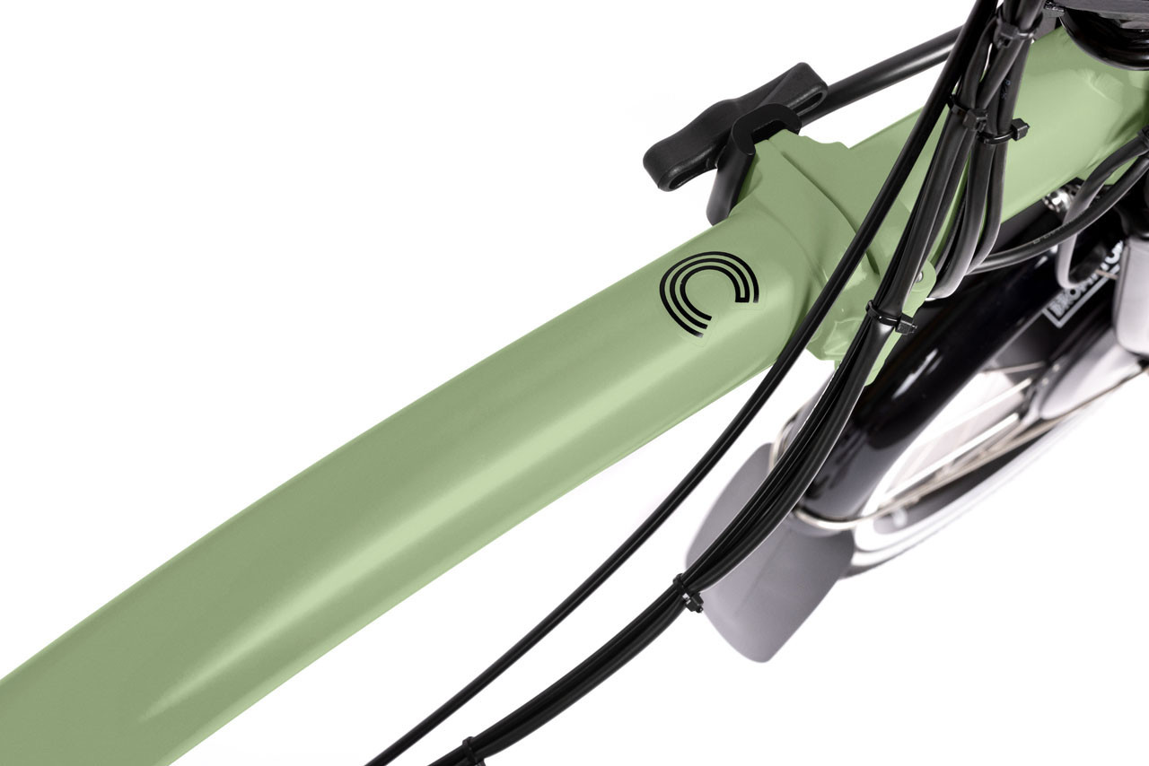 Electric C Line - 12 Speed - Matcha Green | Brompton USA