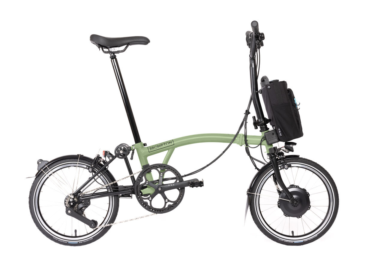 Brompton Electric C Line Explore - Matcha Green