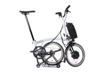 Brompton Electric P Line Urban with Roller Rack - Renewed - Grade C US