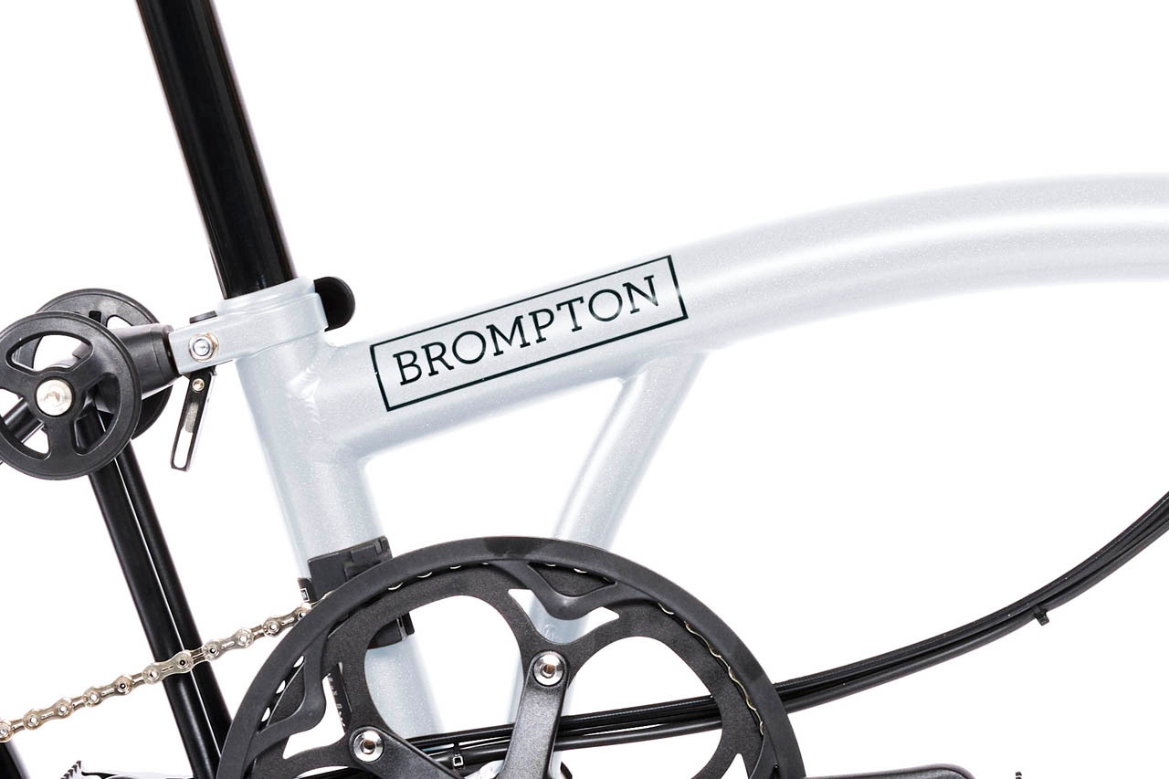 Brompton Electric P Line Urban with Roller Rack - Renewed - Grade C US