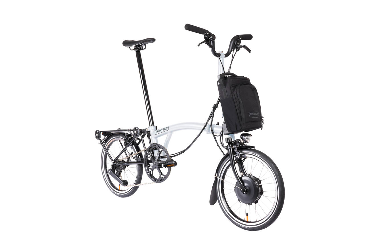 Brompton Electric P Line Urban with Roller Rack - Renewed - Grade C US
