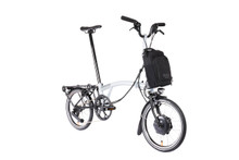 Brompton Electric P Line Urban with Roller Rack - Renewed - Grade C US