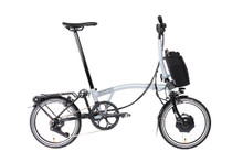 Brompton Electric P Line Urban with Roller Rack - Renewed - Grade C US